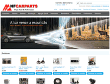 Tablet Screenshot of nfcarparts.com